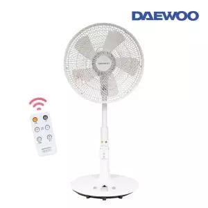 대우 BLDC 12단 스탠드 선풍기 리모컨 타이머 가정용 저소음 수면풍 DEF-BC1400