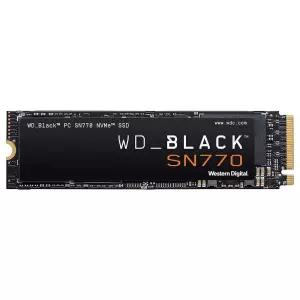 WD_BLACK 250GB SN770 NVMe 인터널 게이밍 SSD 솔리드 스테이트 드라이브 - Gen4 PCIe M.2 2280 4000 MB/s