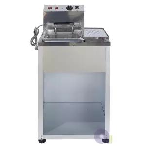 전기튀김기/스탠드형/MR-701/알코트1구/업소용튀김기/치킨튀김기/호프집튀김기/전기튀김기계/국내생산