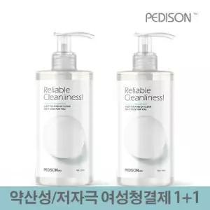 1+1 페디슨 두 소다 여성청결제 300ml 저자극 약산성 페미닌