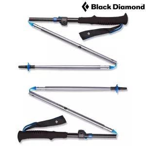 블랙다이아몬드 디스턴스 FLZ Z폴 3단 등산지팡이 접이식 초경량 트레킹 스틱 폴