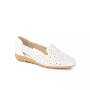 [닥스](대전신세계)여성구두 베스트 썸머 펀칭 컴포트슈즈 DLO210 실버아이보리