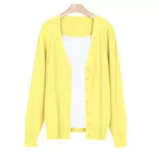 [NS홈쇼핑]파스텔 여성 데일리 무지 단추가디건 JG-WCD-0748-옐로우[31737414]