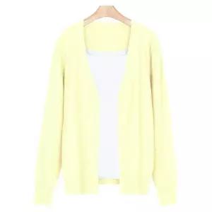 [NS홈쇼핑]파스텔 여성 데일리 무지 단추가디건 JG-WCD-0748-연노랑[31737416]