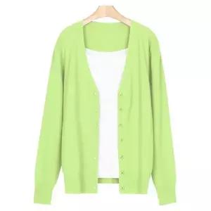 [NS홈쇼핑]파스텔 여성 데일리 무지 단추가디건 JG-WCD-0748-연두[31737418]