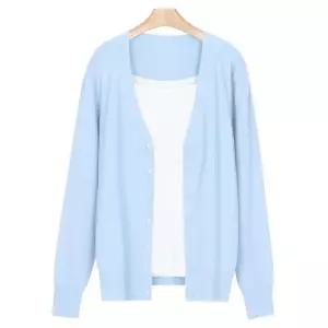 [NS홈쇼핑]파스텔 여성 데일리 무지 단추가디건 JG-WCD-0748-연소라[31737419]