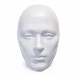 메이크업 실기 연습용 백색 플라스틱 아트마스크 마네킹