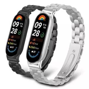 샤오미 미밴드10 9 8 공용 시계줄 스트랩 밴드 메탈 체인