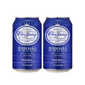 [본사직영/11번가] 초정탄산 플레인 350ML *24CAN