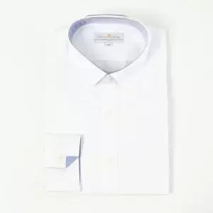 [카운테스마라] 슬림핏 스넵카라 커프스포인트 솔리드긴팔셔츠 CDHV3B1154A0