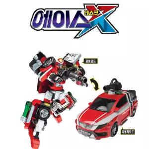 헬로카봇 에이스 레스큐X 빅큐브 자동차 합체 변신 로봇 캐릭터 로보트 소방차