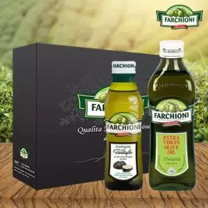 [특가선물세트]파르키오니올리브유500ml1병+트러플향올리브유250ml1병 선물세트