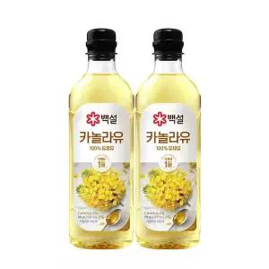 [CJ제일제당][CJ]백설 카놀라유 900ml x2개[34977482]