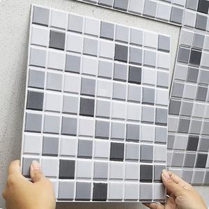 셀프 접착식 벽타일 10장 모자이크 쉬운시공 주방벽 화장실 벽장식 데코타일