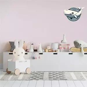 [하프클럽/알티피아]부드러운 핑크 실크 벽지 고급스러운 인테리어