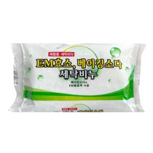 EM 발효 비누 베이킹소다 함유 재활용 세탁비누 300g x 40개