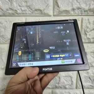 중고 현대엠엔소프트 폰터스 PX680M 지니맵 3D 16G 8인치 내비게이션