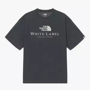 [노스페이스] [노스페이스 공식] NT7UR26L 화이트라벨 시그니처 반팔 라운드티_CHARCOAL GREY