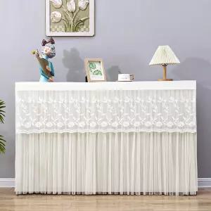 벨크로 레이스 가리개 커튼 찍찍이 책장 주방 서랍 가림막