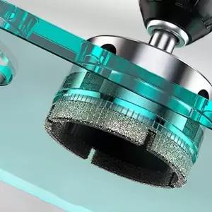 유리 홀 커터 다용도 세라믹 타공 타일 홀 커터 구멍 뚫기 공구 드릴날 절삭 드릴 비트