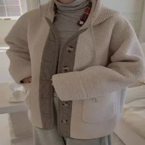 [엘루이즈][엘루이즈] [후드탈부착] 슈베니 후드 롱 무스탕 뽀글이(2color)