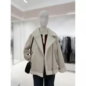 [롯데백화점]SOUP 스웨이드 하이넥 인조무스탕  SBBMU90H