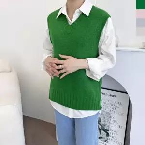 겨울 베스트코디 캐쥬얼 박시핏 여자베스트 정장 (WFJ4YLH)