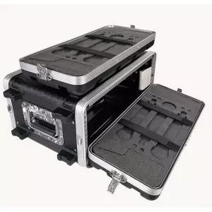 믹서랙케이스 음향장비 하드 캐비닛 운반 콘솔 상자