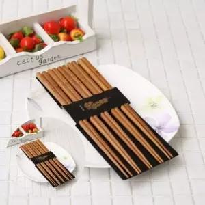 ( )대나무옻칠젓가락 5P 우드수저 업소용젓가락
