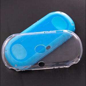 [호환품]소니호환 플레이 스테이션 Psvita PSV 2000/PS Vita 슬림 크리스탈 프로텍터 범퍼 용 투명 TPU 소