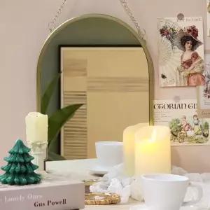 대형 거울 아치 빈티지 벽걸이 인테리어 (WFKBLJ7)