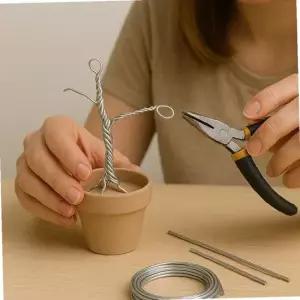 분재용 알루미늄 철사 1.5mm 원예용 공예 조경용 원예