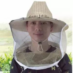 양봉모자 벌초모자 방충망모자 캠핑 해충방지 미세망