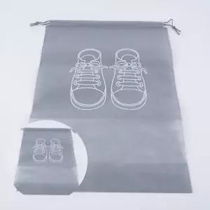 ( )신발 보관 가방 여행수납파우치 부직포신발커버 중학생실내화주머니
