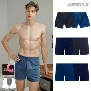 [스페클로]에어매쉬 음낭분리 흡습속건 에어로쿨 남성 더블 트렁크팬티 6종세트_P356192634