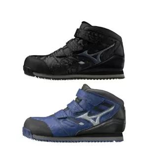 미즈노 올마이티 안전화 WT 미드컷 방수 방한 제설 작업화 F1GA1804