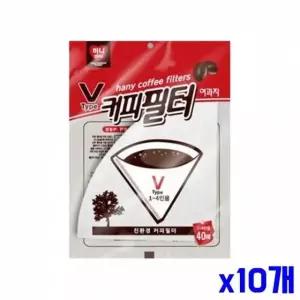 [골드스마일]WL 고급펄프 커피필터 여과지 40매 x10개 커피여과지