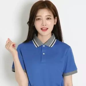 기능성 단체 반팔 티셔츠 도전사 원단 여름용 작업복