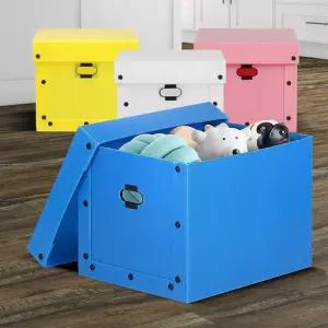 단프라 리빙박스 수납정리함 폴딩 옷수납 멀티플라스틱 옷장정리