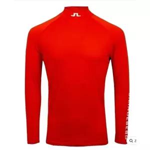 [제이린드버그]제이린드버그 이너웨어 레드 기능성 긴팔 L싸이즈