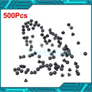 500 개/몫 새로운 키보드 나사 블랙 Macbook Air Pro Retina A1369 A1466 A1370 A1465 A1278 A1286 A1297 A1425 A1502 A1398