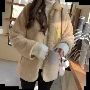 털자켓 양털후리스 남여공용 리버시블 겨울 뽀글이자켓 커플