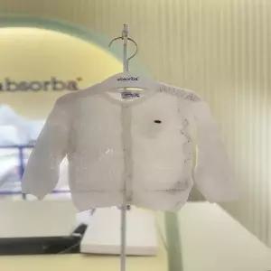 [압소바] 2026SS 럭키 니트 가디건(화이트) (2A1123603)