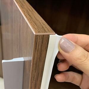 자체 접착 캐비닛 문짝 도장 스트립 옷장 갭 충전 곤충 방지 방습 TPE 방진 2.4m/롤
