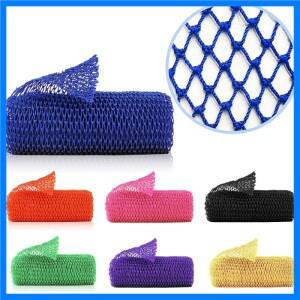 아프리카산 메쉬 목욕 스펀지/얼굴 수건 재사용 가능한 긴 목욕볼/네트 스펀지/각질 제거 네트/피부 관리