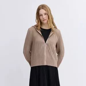 [플리츠미](대구신세계)사선 릴리즈 후드 집업_PPJKS026011