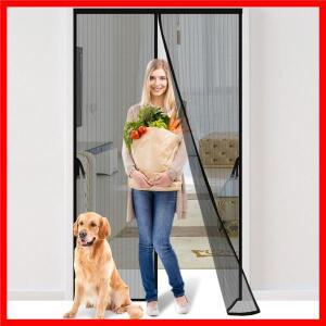 자석 방충망 핸즈프리 메쉬 커튼 튼튼하고 벌레 차단 반려동물 및 어린이 친화적