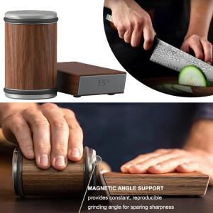 롤샤프너 키트 기계 새 부엌칼 자석 프레임 15 ° 및 20 앵글 롤러 다이아몬드 그라인딩 스톤 주방 액세서