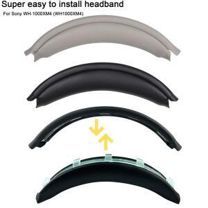 소니 WH-1000XM4 헤드폰 교체용 헤드밴드 쿠션 커버 패드 헤드스트랩 간편 설치