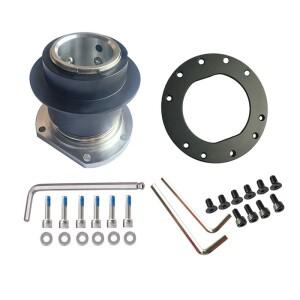 금속 퀵 릴리스 스티어링 휠 교체 및 FANATEC QR1 사이드 레이싱 게임 시뮬레이터용 70mm 6볼트 패턴